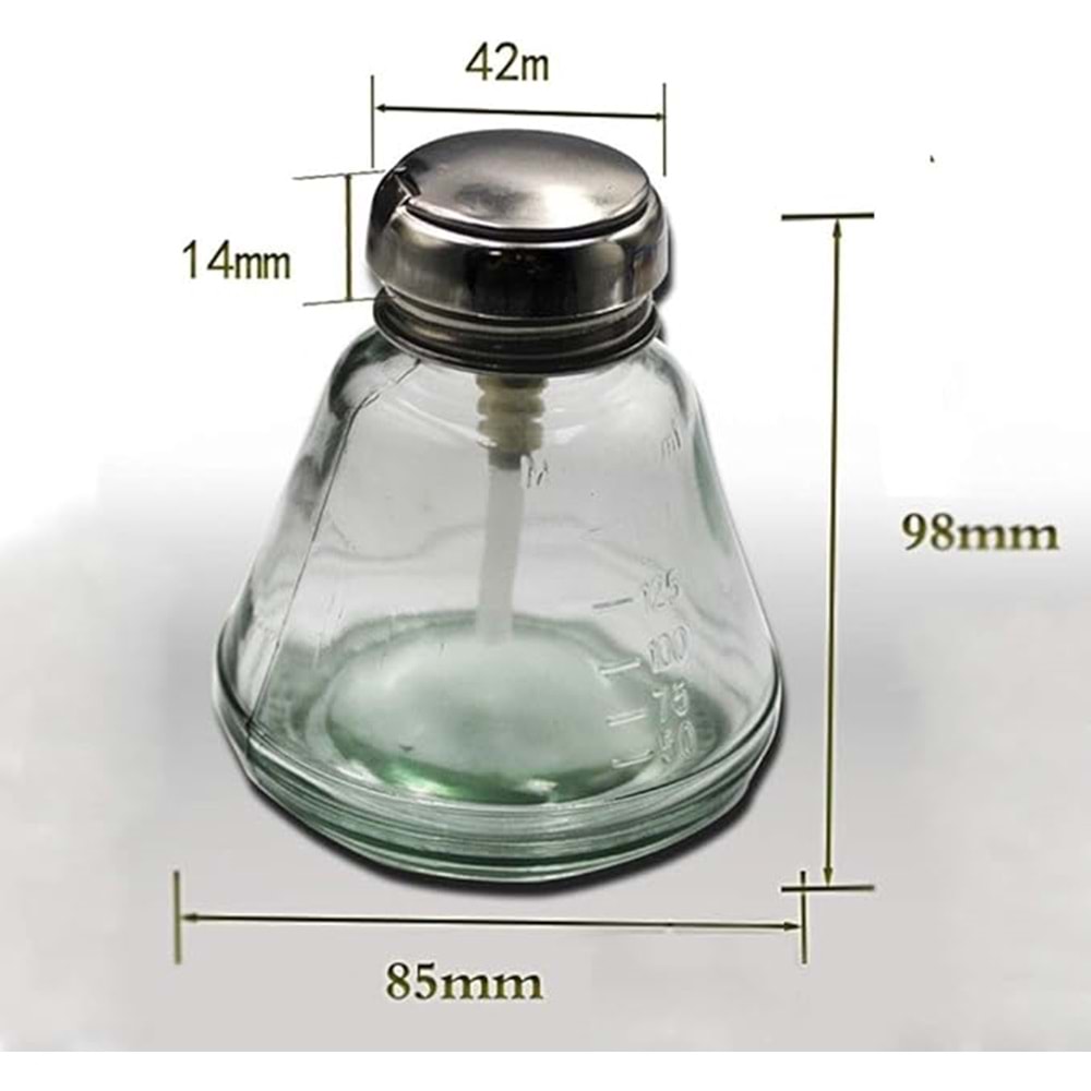 TİNER BİDONU 180 ML CAM