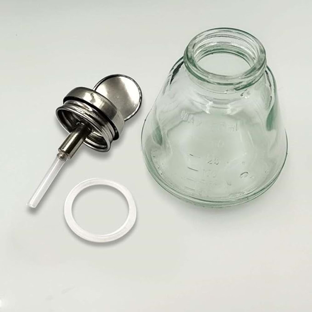 TİNER BİDONU 180 ML CAM