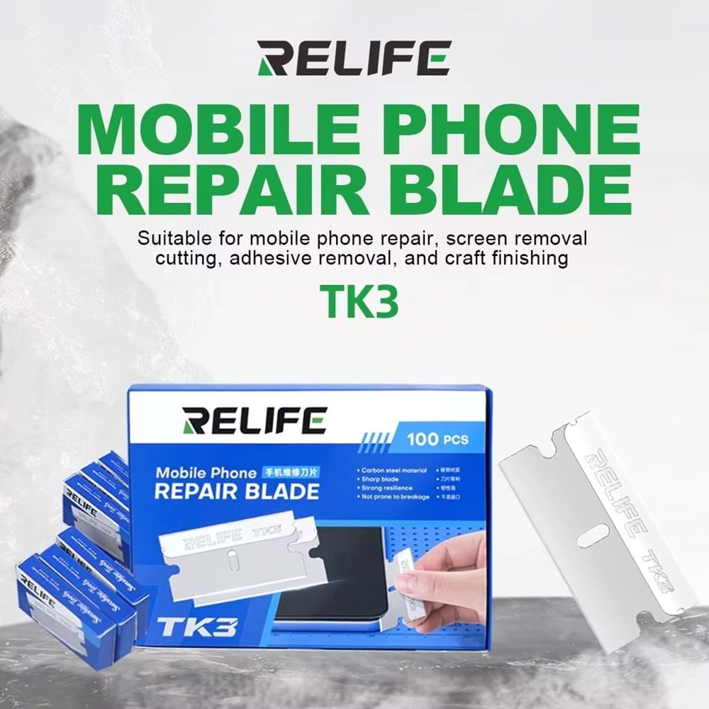 RELİFE TK3 EKRAN AÇMA BIÇAĞI (5 Lİ)