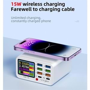 ÇOKLU USB ŞARJ 8 PORT (TENSA)