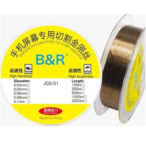 CAM AYIRMA TELİ 0.5 ML 1000 MT