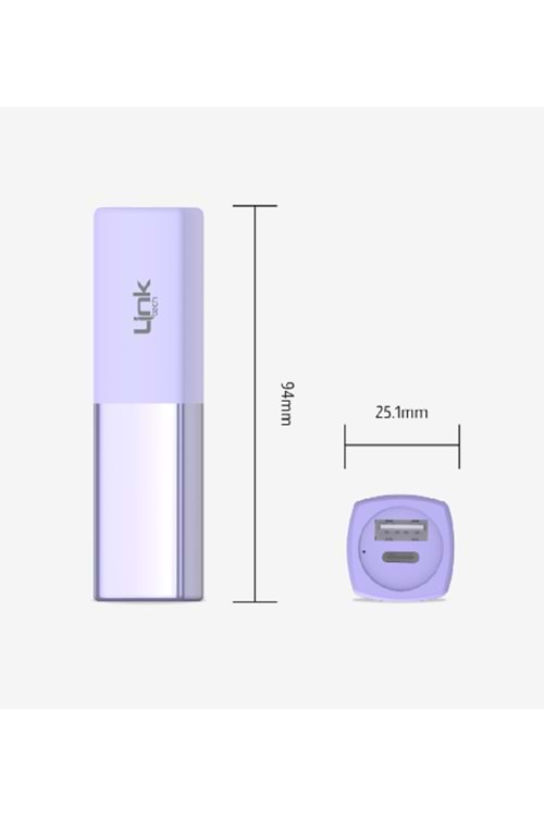 LİNK LP5 5000 POWERBANK LIPSTICK