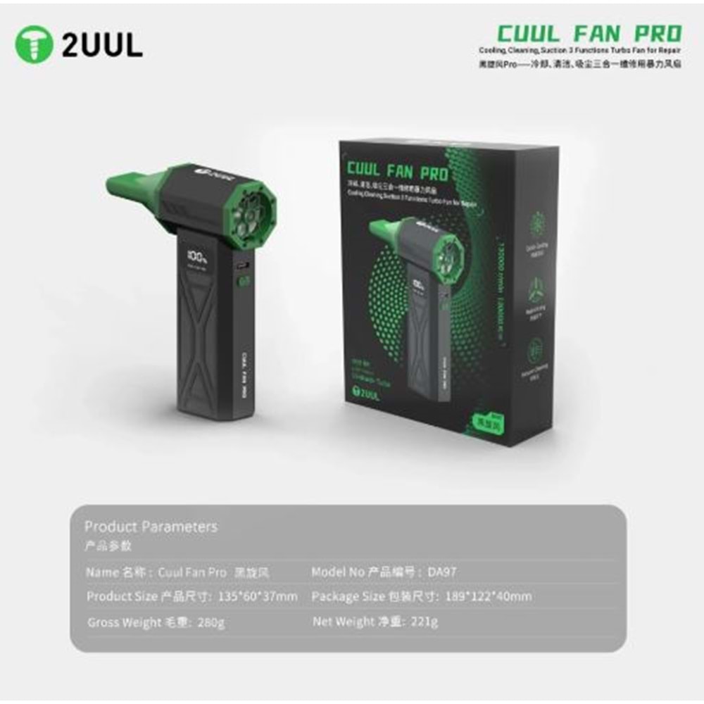 2UUL FAN PRO ÜFLEME DA97